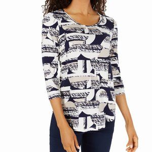 XXL Size Womens JM Collection Tunic top shirt soft casual